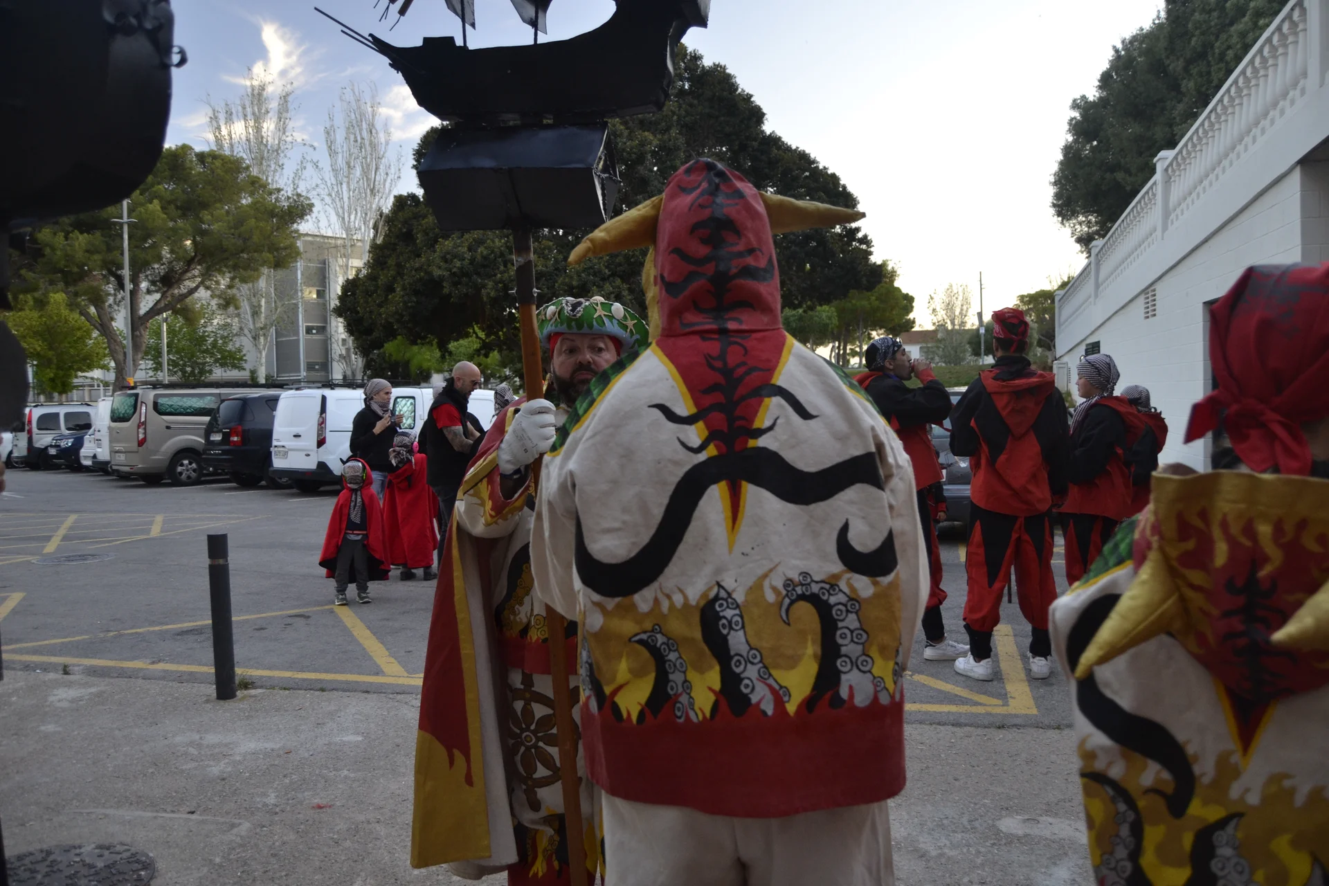 Vestuari del Ball de Diables Errants del Mar